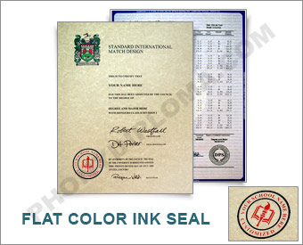 International College Diploma and Transcripts, Actual Design Match - Standard Package Int ADM+T - Std
